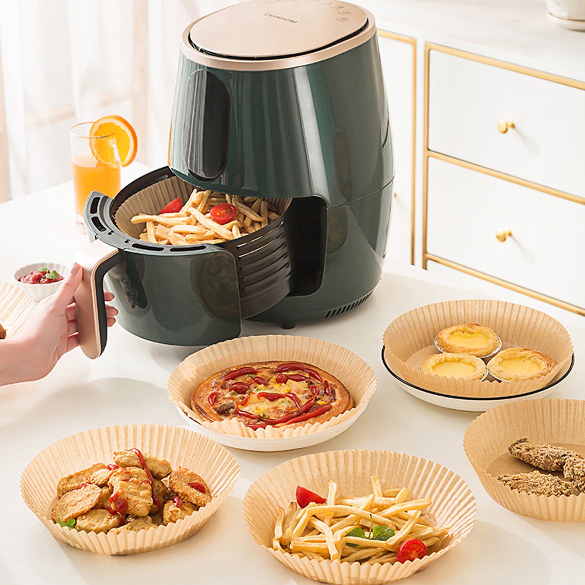 Non-stick Disposable Air Fryer Liners
