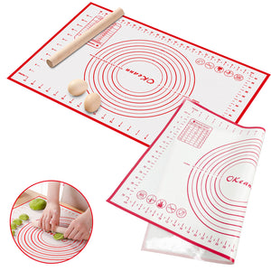 Silicone Baking Mat with Measurements, Pastry Rolling Mat-16x20 – OKeanu